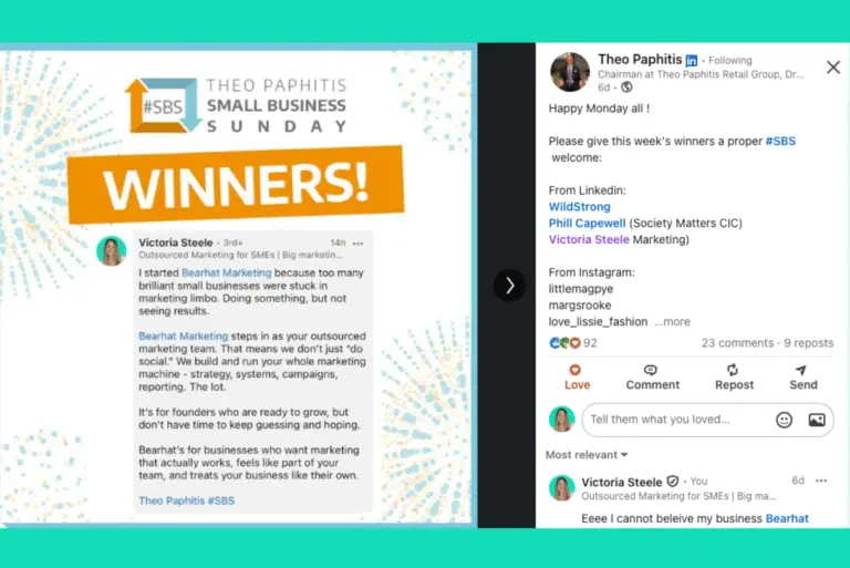 Theo Paphitis #SBS Winner