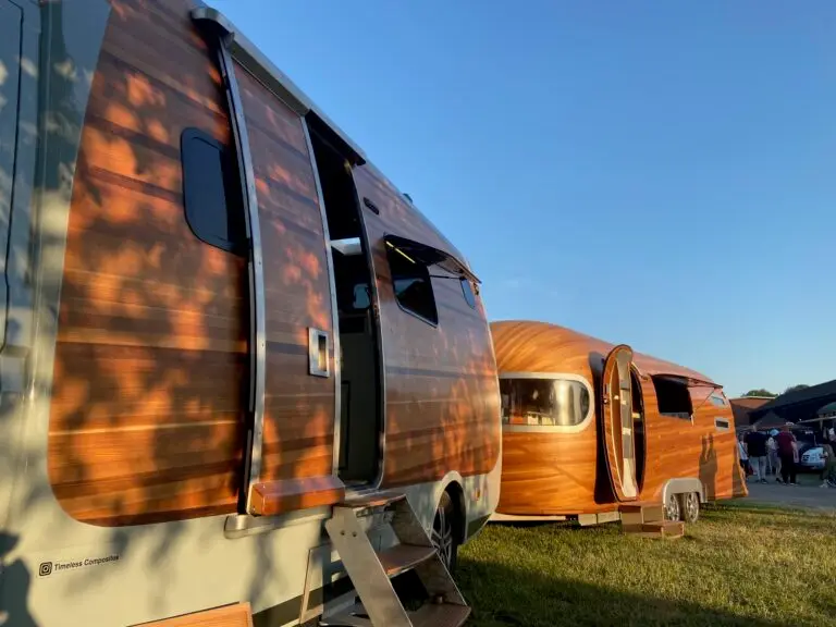 Bespoke timber trailer by Timeless Composites for events and leisure